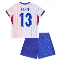 Francúzsko Kante #13 Vonkajší Detský futbalový dres ME 2024 Krátky Rukáv (+ trenírky)